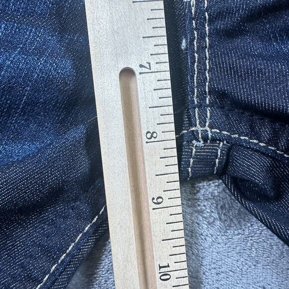 Miss Me Jeans Women’s 27 Blue Skinny JP46565 Sequence Embroidered Flap Pockets - Picture 11 of 13